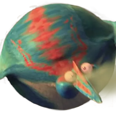 Portrait of Inflated Quetzalcoatlus