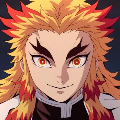 Portrait of Kyojuro Rengoku